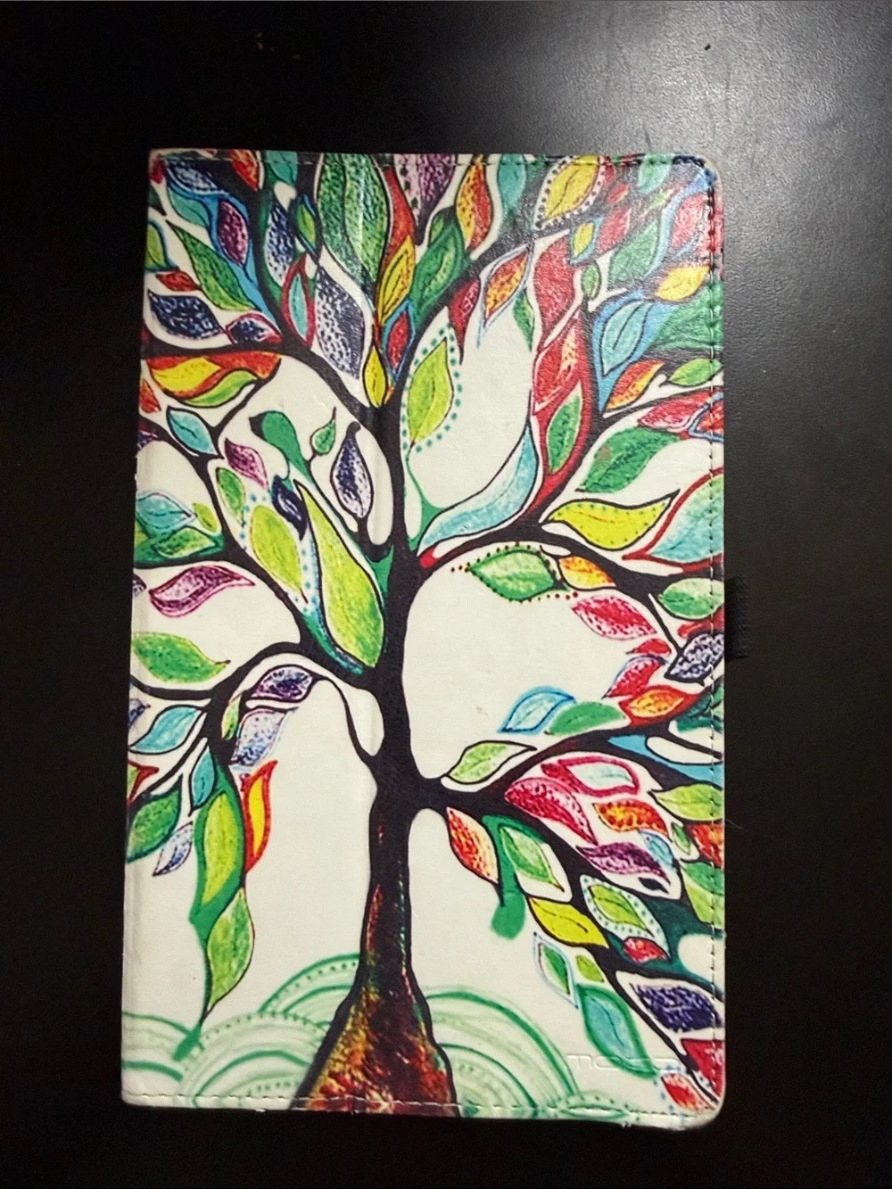 Multicolor Tree tablet cover fits fire HD8- Vibrant Leaves Design